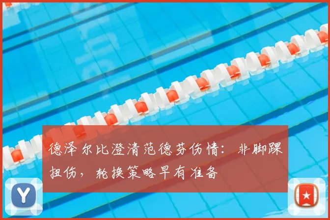 德泽尔比澄清范德芬伤情：非脚踝扭伤，轮换策略早有准备